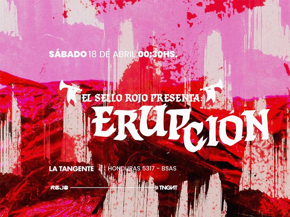 El Sello Rojo presenta: Erupción