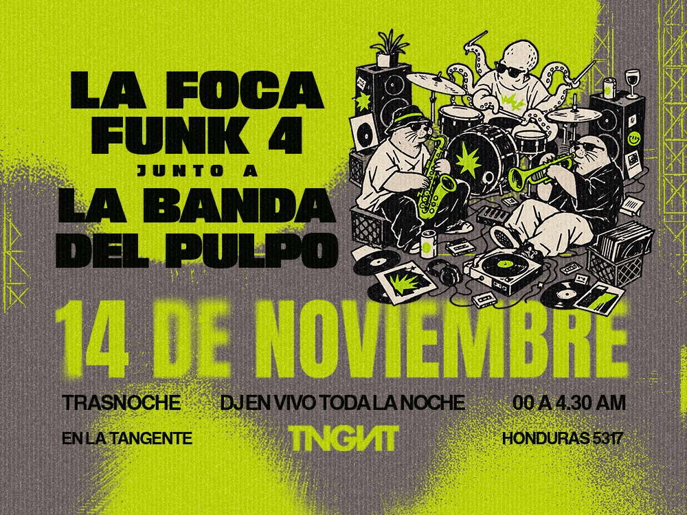 La Foca Funk4 + La Banda del Pulpo